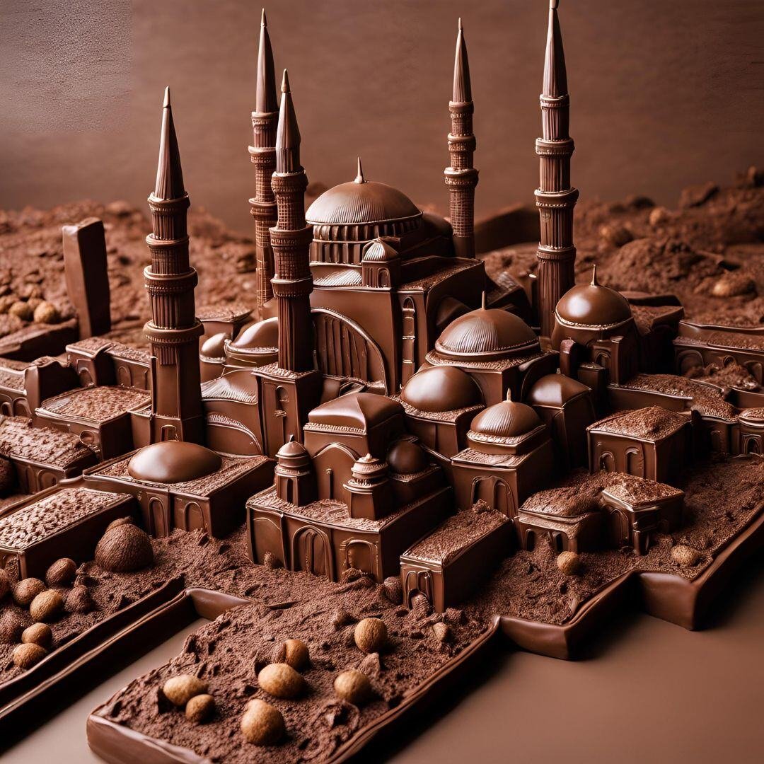 Ayasofia Istanbul — Turkish Delight Chocolate Dome