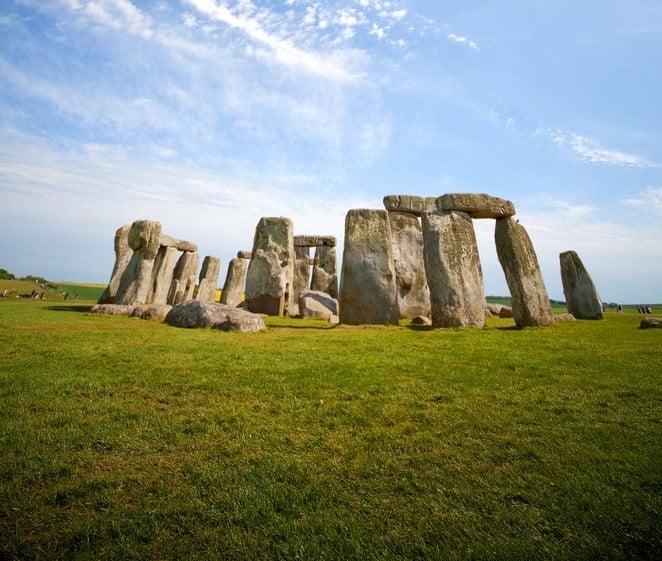 Beautiful picture of Stonehenge in a sunny day-1