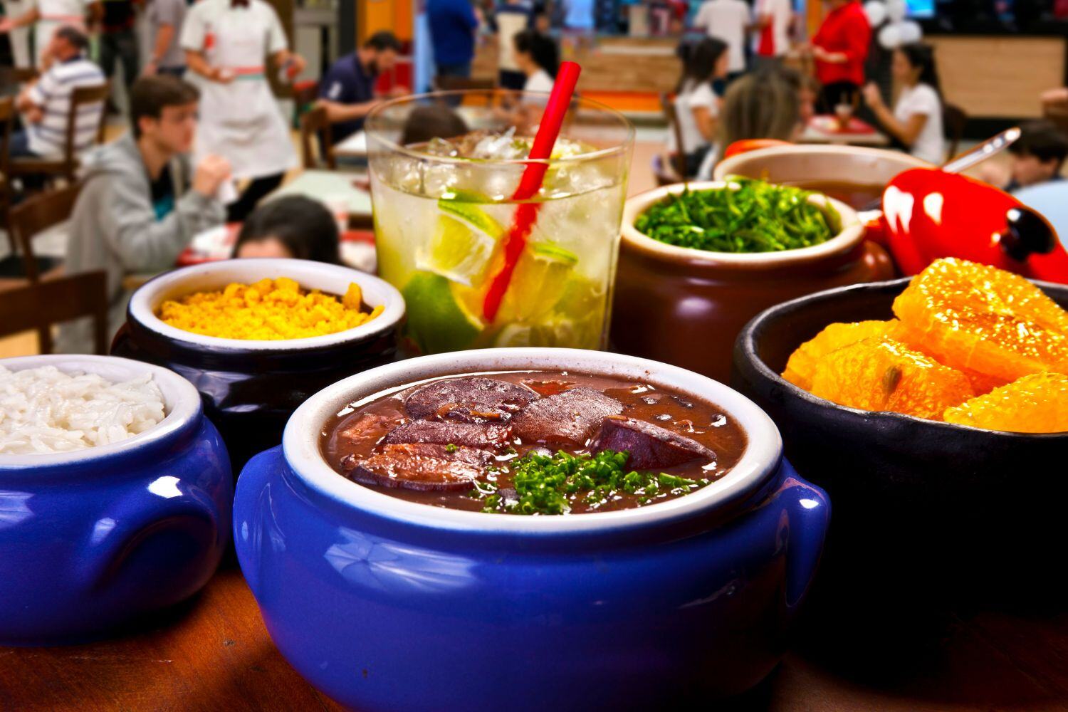 Brazilian traditional feijoada