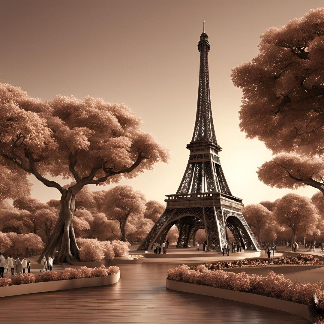 Eiffel Tower — French Chocolate Fantasy