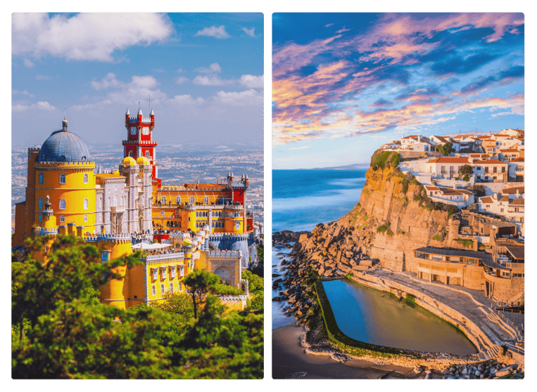 Views of Porto Portugal and Madeira Island