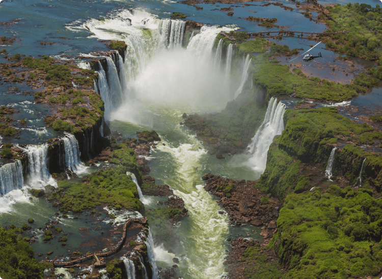 Igauzu Falls, Argentina and Brazil