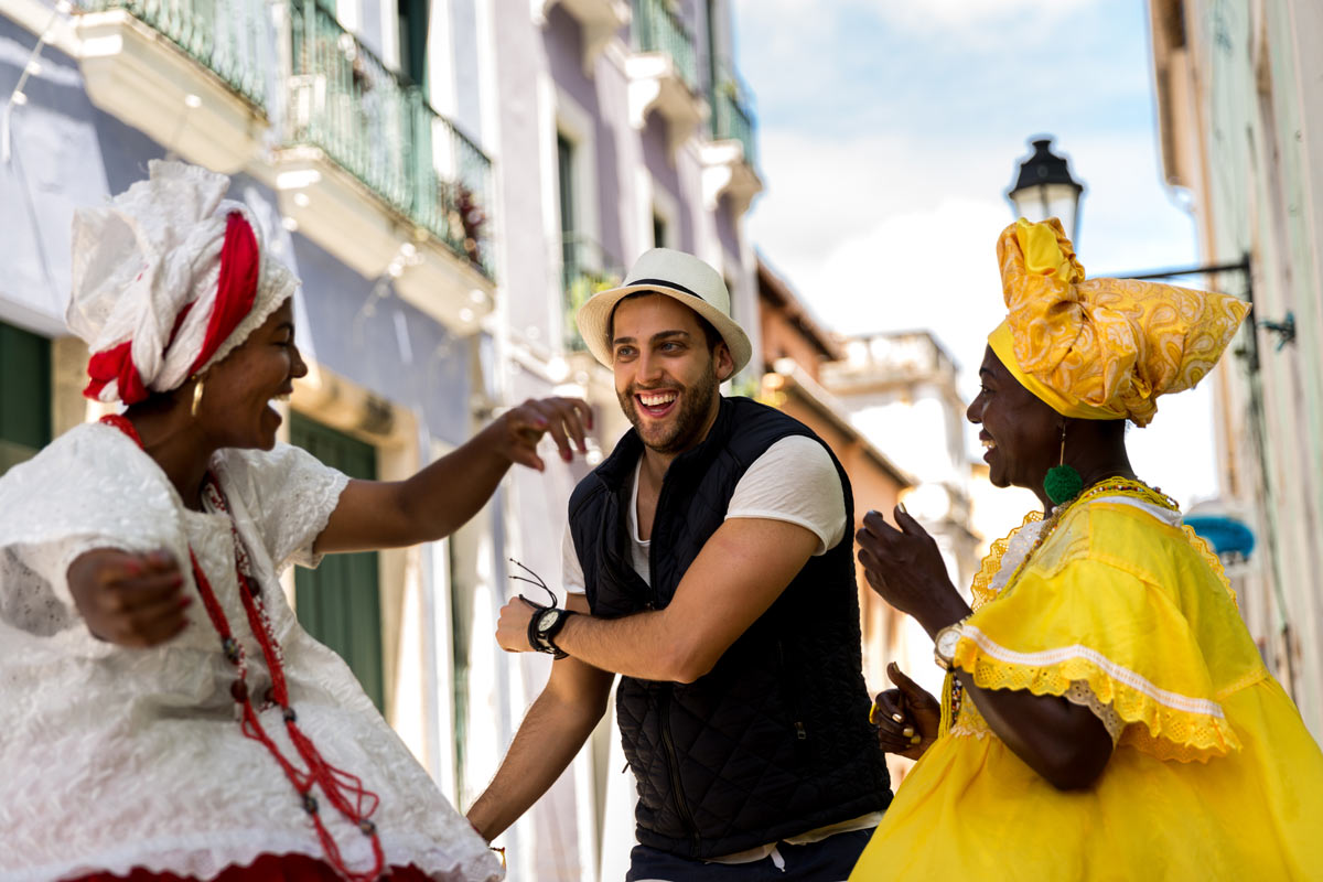 Brazil, Salvador, Bahia, dancing