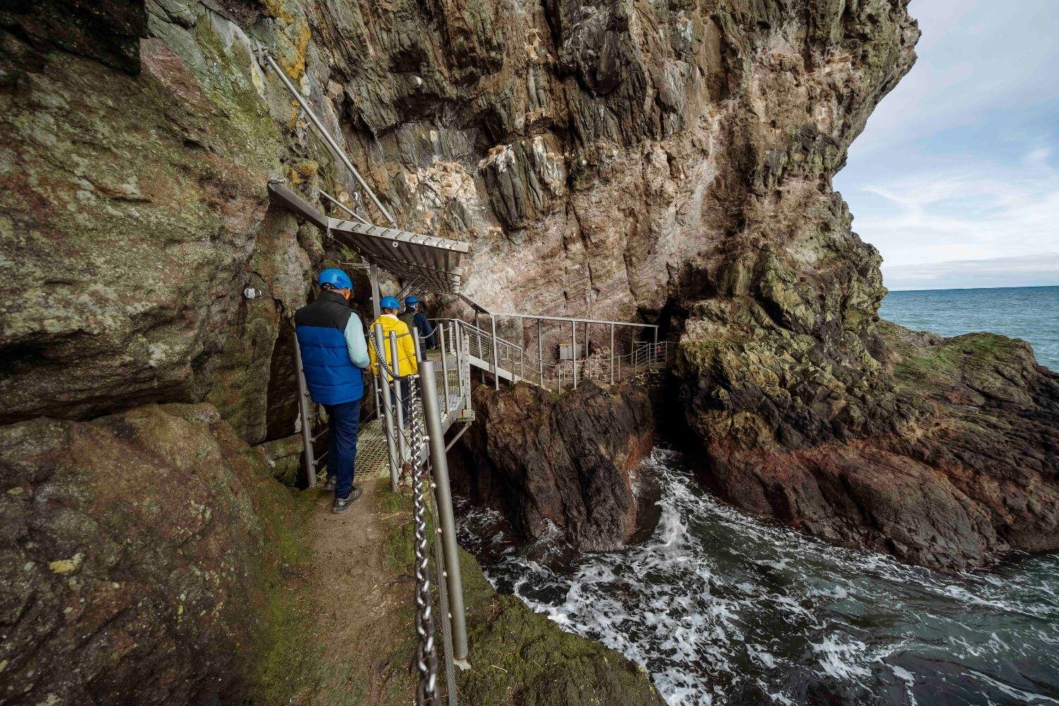 Ireland - Walking the Edge – The Gobbins Cliff Path & Cave (