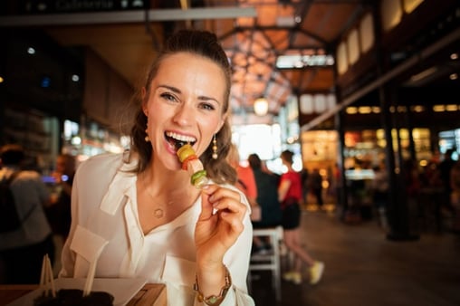 woman food hall 578x385