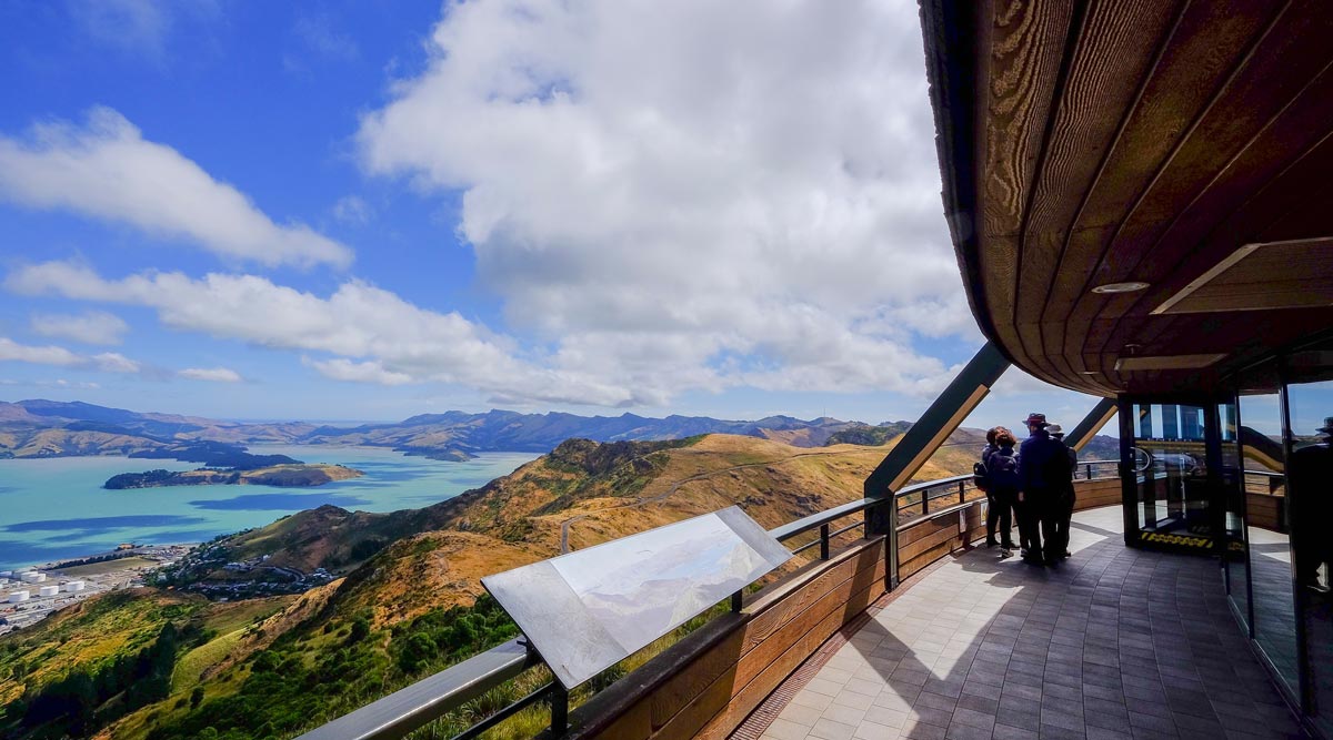 New-Zealand,-Christchurch,-Port-Hills-Gondola-Station