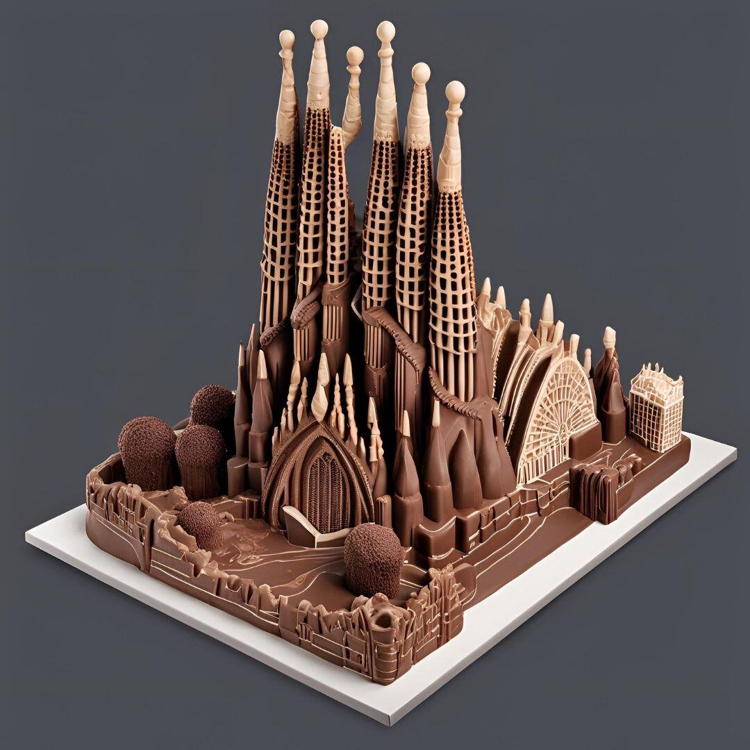 Sagrada Familia — Chocolate Cathedral of Barcelona