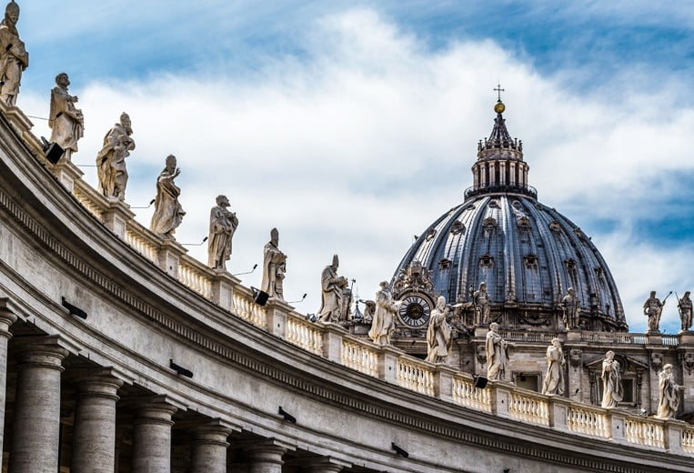 Top 10 Religious Pilgrimages in Europe - the Holy Land & Beyond - St. Peter's Basilica, Rome, Italy