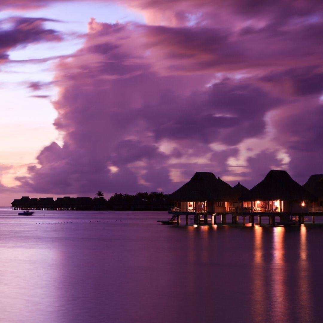 Tahiti-BoraBora-Stunning Sunsets and Starry Nights