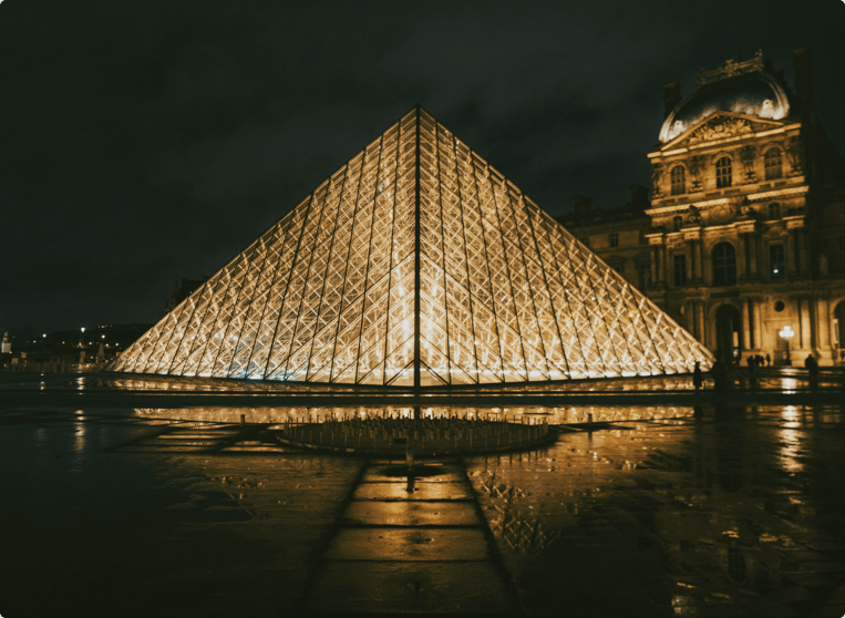 The Louvre - Paris France (1)