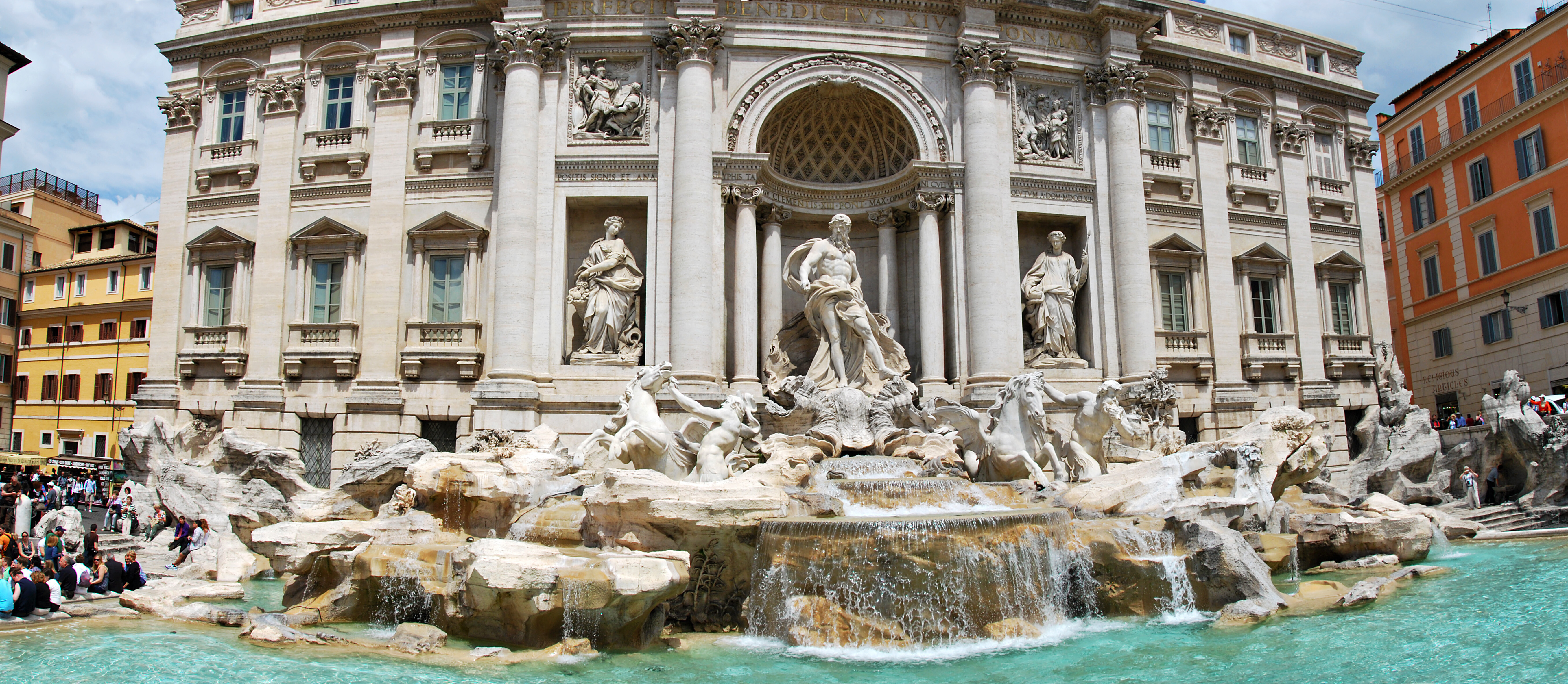 Trevi fountain Italy Rome